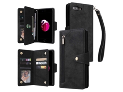 Lurelia Capa Iphone 7/8 Plus Couro Preto