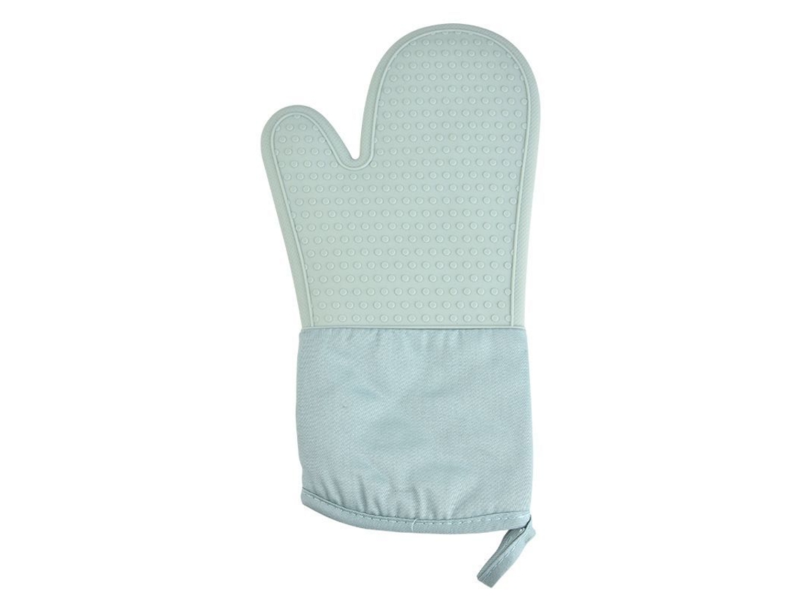 2026 luvas Isolantes de Silicone Antiquimaduras Antideslizantes Resistentes Ao Calor para Forno Micro ondas Azul