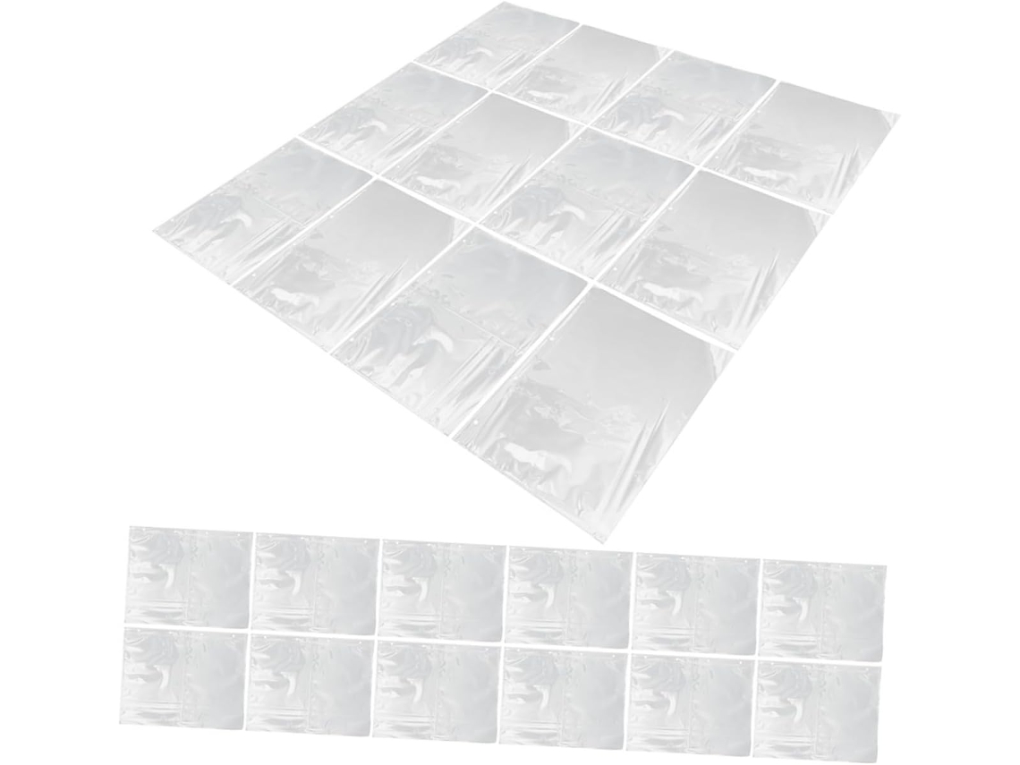 Imikeya 50 Peças Pochettes Foto Em Quatre Para Álbum De Coleção Páginas Para Cartes Lote De Unidades