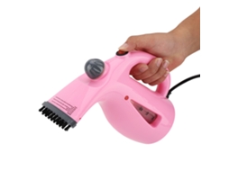 Ferro De Passar Roupa Elétrico Portátil A Vapor, Plugue Ue 220v 200w, Cabo De Alta Qualidade Para Casa, Rosa Aquaforge