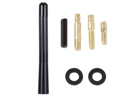 Lurelia Antena De Rádio Para Carro, Compatível Com A Maioria Dos Carros Com Base Parafusável, Você Pode Encomendá-la Conforme, Preto