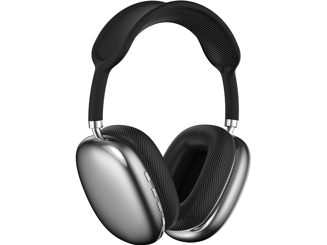 Fones De Ouvido P9pro Max Com Bluetooth, Pretos Brilvibera