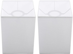 Conjunto de 2 Luminárias de Mesa em Tecido, Soquete E27 Cm SFUSHOS