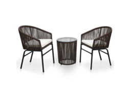 Bistro Set, Bistro Sets Vidaxl Marrom Polietileno (n/a)