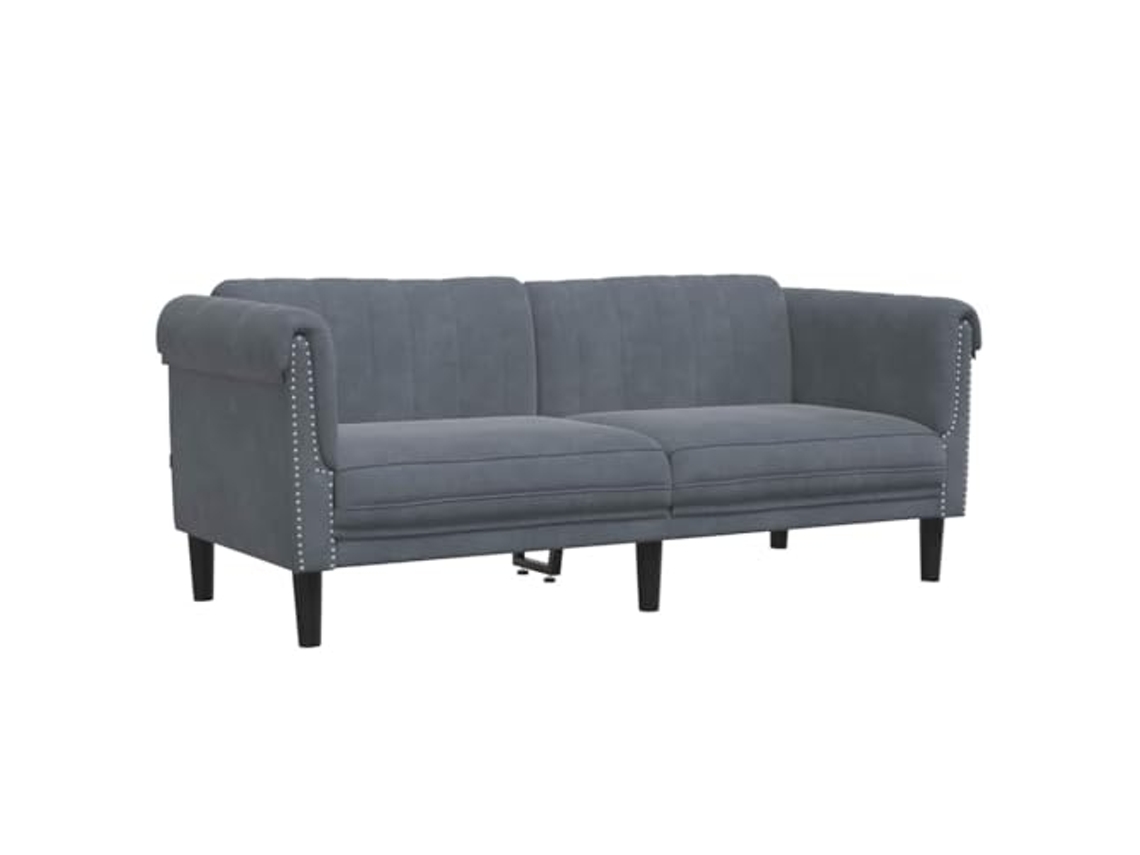 Sofa, Sofas Vidaxl Cinzeto Veludo (n/a)
