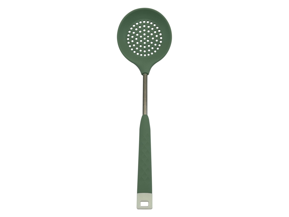 Utensílios De Cozinha Em Silicone De Grau Alimentar - Espátula E Colher Antiaderente Para Saltear E Misturar