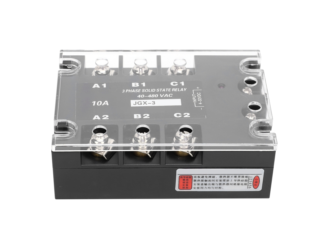 Controlador Ssr Trifásico Equipamento Bajo Media Tensión Dcac 40-480vac Jgx3(4810z)
