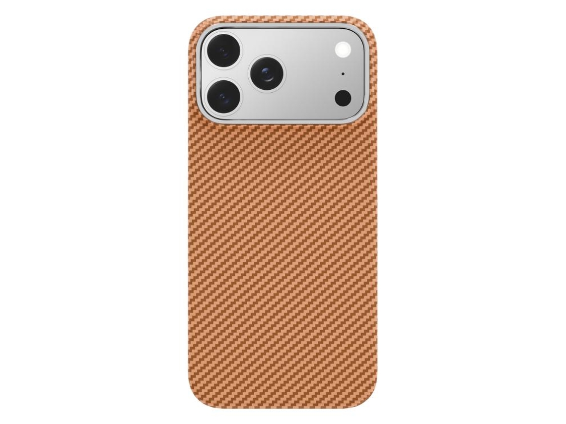 Capa Para Iphone 17 Pro - Fibra De Carbono Série 600d De Grão Fino Com Magsafe