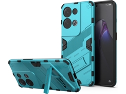 Capa Invisível Nível Militar Antiqueda para Oppo Reno8 Pro/8 Pro HONGWE. Magnética Azul