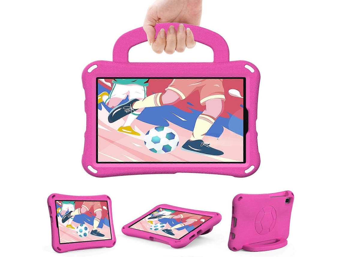 Capa Infantil Eva Com Suporte Para Samsung Galaxy Tab A7 Lite 8,7 Polegadas / Tab A9 Tablet / Tab A 8.0 Sm T290 (wi-f..., Rosa Elysve