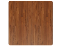 Tampo Mesa | Tampo De Secretária Quadrado 90x90x4 Cm Carvalho Tratado Castanho Escuro Wsd85829 Lovely Home