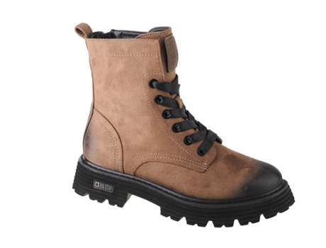 Sapatos BIG STAR Mulher (Couro Sintético - Castanho - 37)