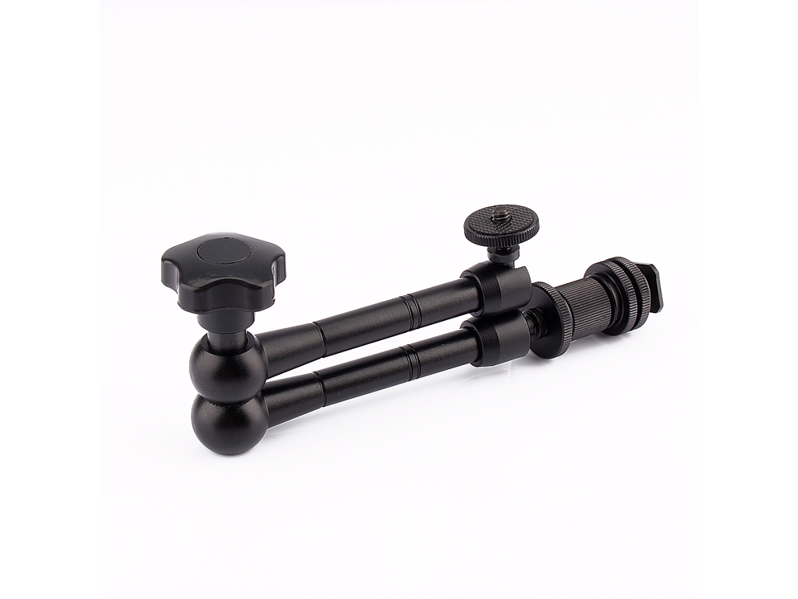 Brazo Articulado Ajustável De Metal De 11" Para Câmera Dslr/monitor Lcd Com Fricção Mágica