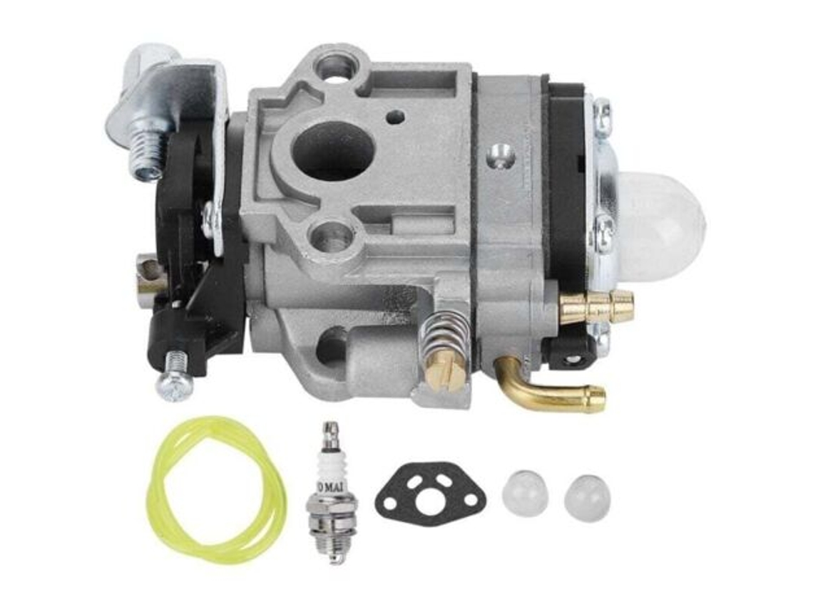 Jeffergarden 10mm Carburetor Replacement Kits Suitable For Weedeater 1e34f 1e36f Tu26 Tl26 Brushcutter 26cc 33cc
