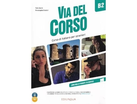 Livro Via del Corso de Telis Marin e Pierangela Diadori (Italiano)