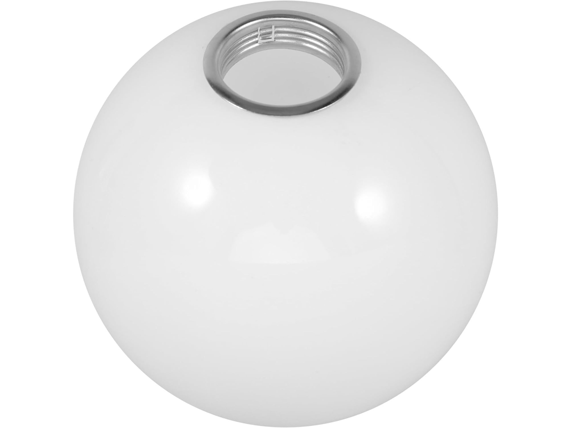 Vidro Redondo Branco Para Lâmpada E27, Acessório De Iluminação Para Transmissão De Luz, Para Luminárias.