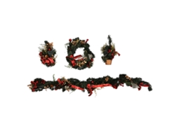 Guirnaldas De Natal Laxiscreed (conjunto De 4) Para Exterior E Parede, Decoração Natalícia De Qualidade