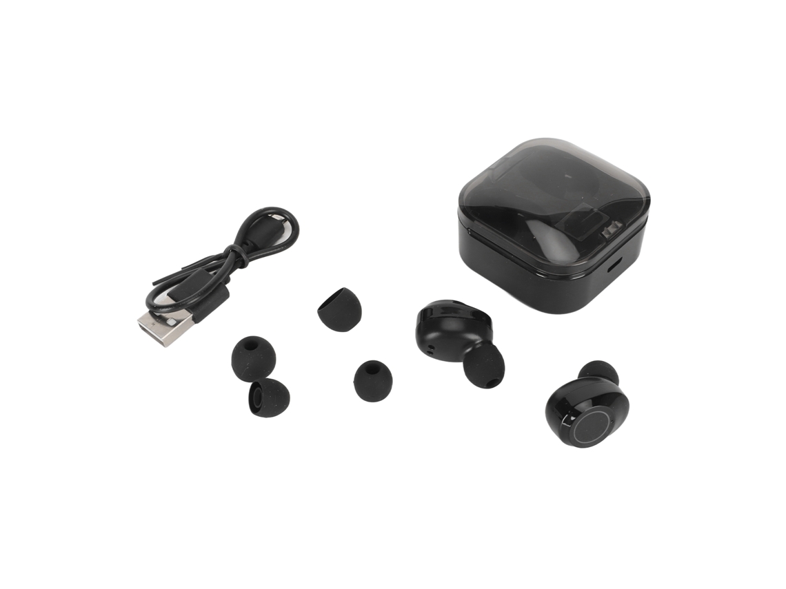Fones de Ouvido Bluetooth EOOCOO True Wireless com Bluetooth 5.3 e IPX7