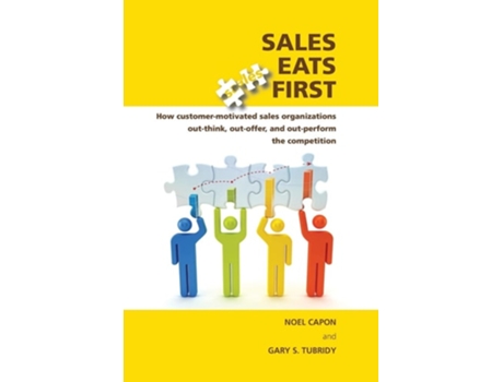 Livro Sales Eats First De Noel Capon E Gary S Tubridy (inglês)