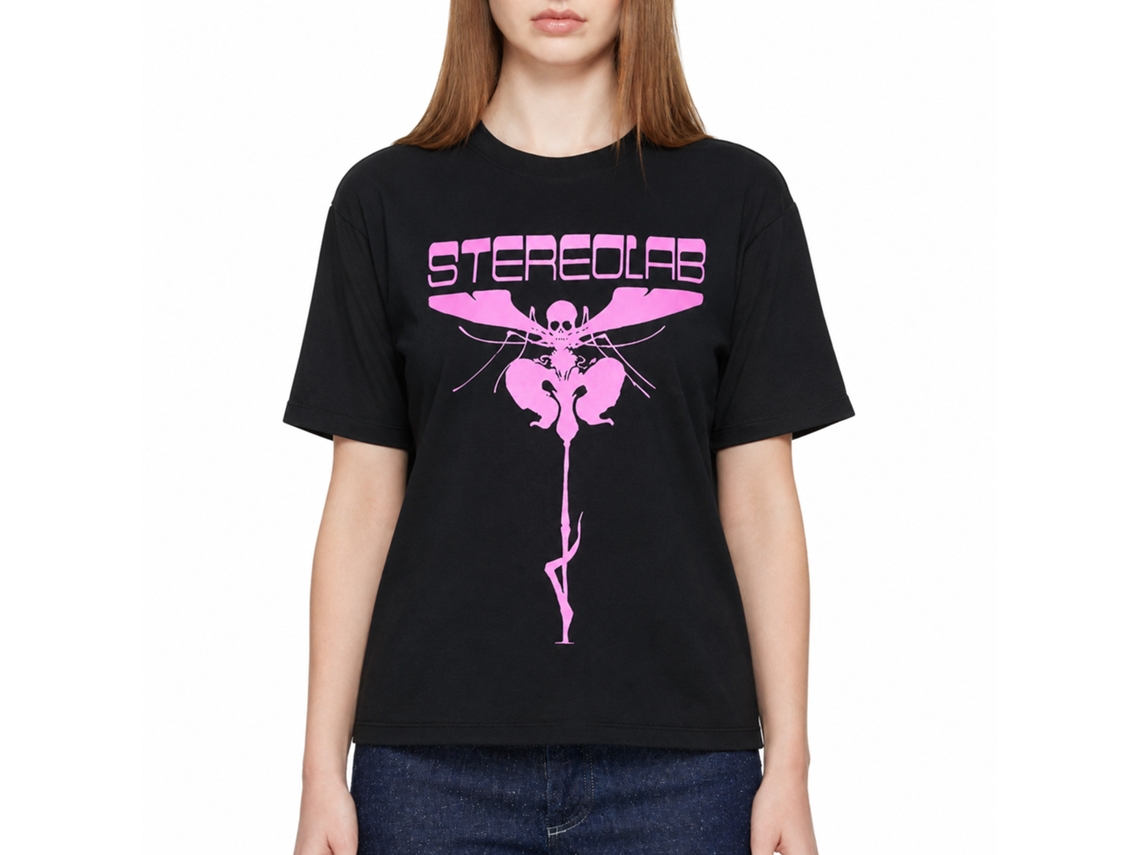 Stereolab Space Moth T-shirt Unisex Adults Size:s