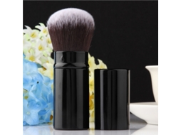 1 Pincel de Maquiagem Profissional, Pincel Retrátil para Blush/base MDUG (pincel para Pó Preto)
