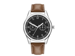 Reloj De Cuarzo Clásico Moderno Estilo Casual Pulsera Hombre Regalo Decorativo (06)