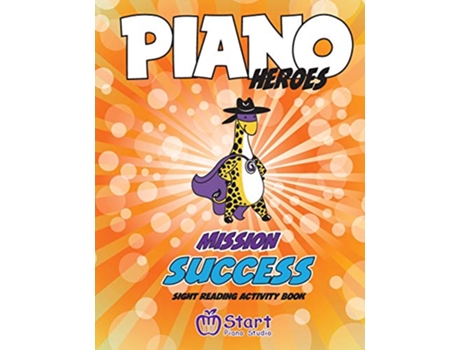 Livro Piano Heroes Mission Success Sight Reading Activity Book de Valentyna Komisarenko Eugene Komisarenko (Inglês)