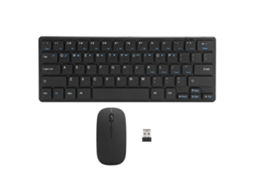 Conjunto de Teclado e Mouse Sem Fio Chocolate LAXISCREED com conexão 2.4g