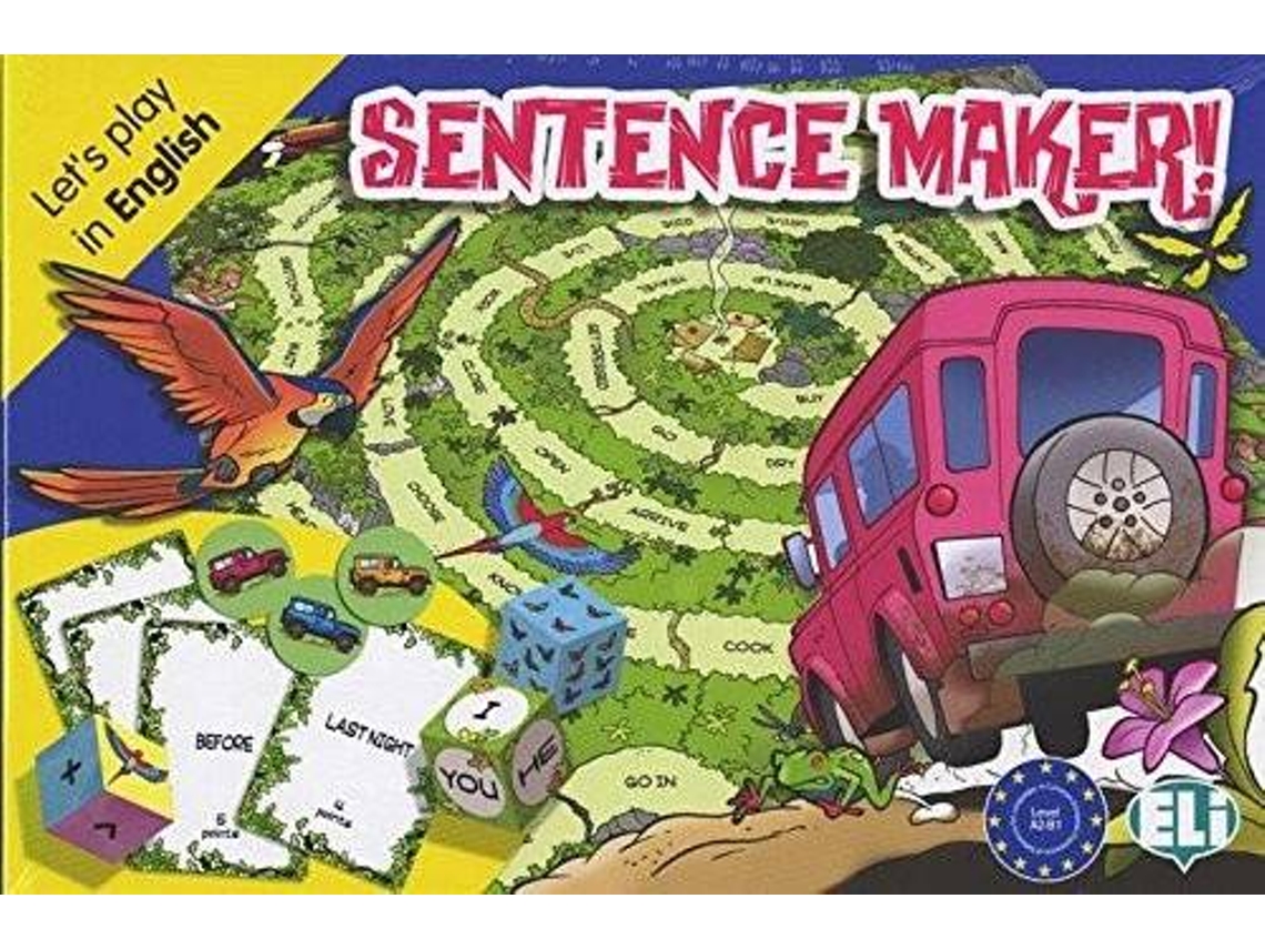 Livro ELI Language Games Sentence Maker (Inglês)