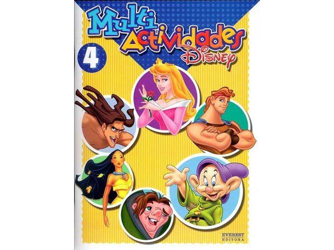 Livro Multiactividades Disney 4 (Português)