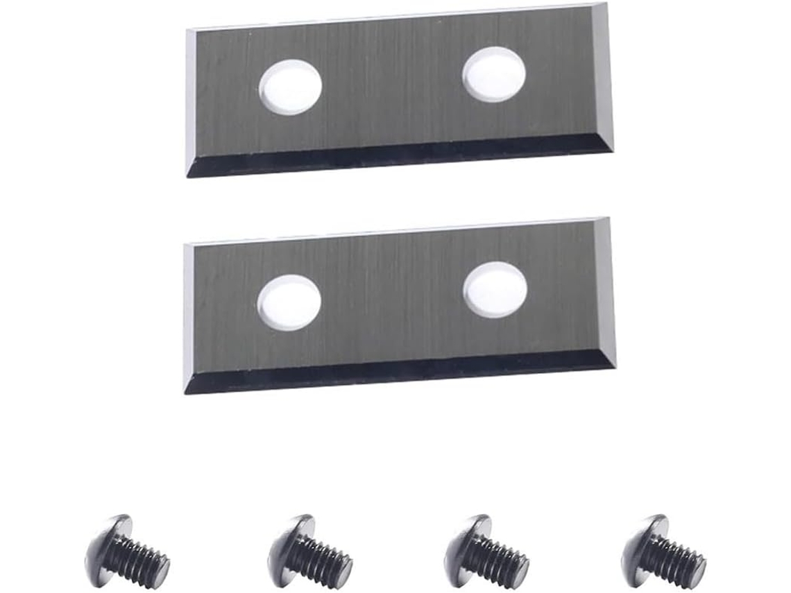 Conjunto De 2 Insertos Corte Indexáveis, 30 X 12 1,5 Mm Em Carboneto