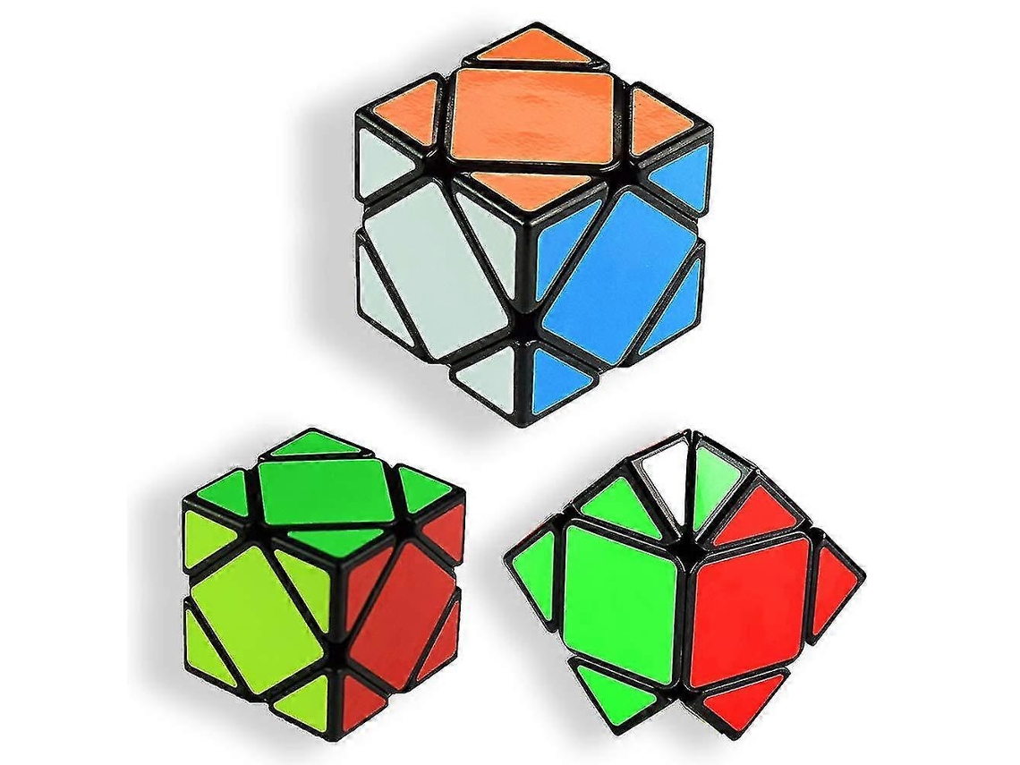 Cubo Mágico 3x3 Intelligence Svart Bas Speed ​​puzzle Skewb Twisty