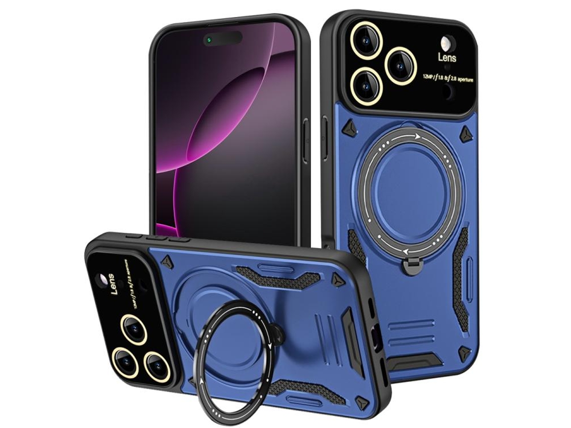 Capa Para Iphone 17 Pro Max Com Janela Grande E Magsafe