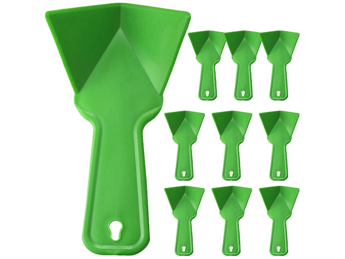 Conjunto de 10 Espátulas para Cantos de Drywall AQUAFORGE