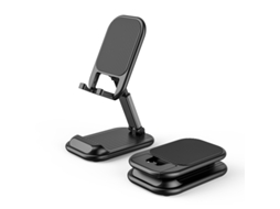 Suporte Dobrável para Celular de Mesa, Estação Carregamento com em Altura Ajustável AQUAFORGE