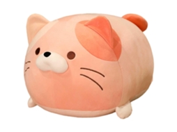 Travesseiro Pelúcia Gato Gordo Soft Brinquedo Presente Crianças