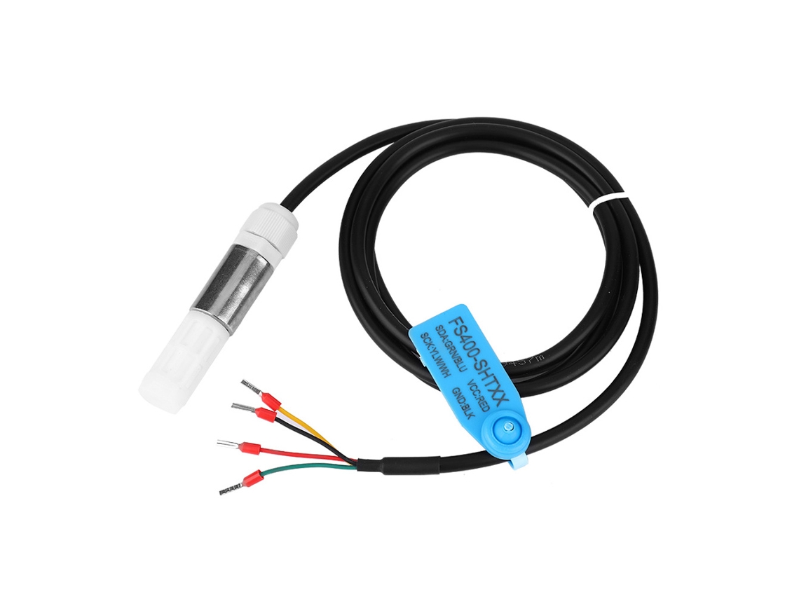 Sensor de Temperatura e Umidade Sht35 com Caixa de Aço Inoxidável | S/MARCA