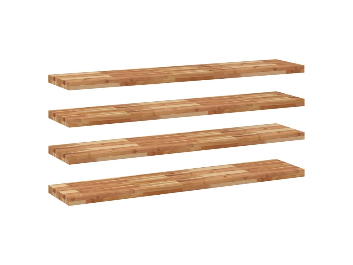 Floating Shelf, Floating Shelves Vidaxl Marrom Madeira De Acácia (160 X 30 X 4 Cm)