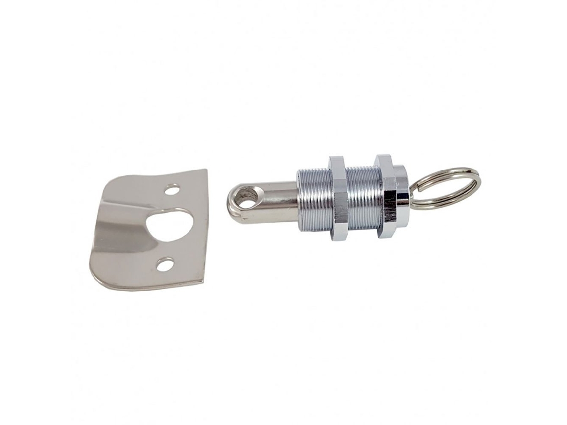 Botton Lock Prateado 21 Mmoem Marine