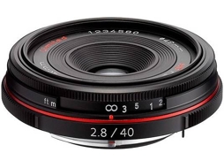 Objetiva PENTAX DA 40MM F2.8 AL  (Encaixe: Pentax KAF - Abertura: f/2.8 - f/22 )