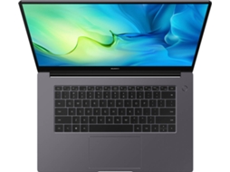 Portátil HUAWEI MateBook D15 BohrD-WFH9C (15'' - Intel Core i5-1135G7 - RAM: 16 GB - 512 GB SSD PCIe - Intel iris Xe) + Rato BT Switch + Mochila Cinzenta CD60 + Router