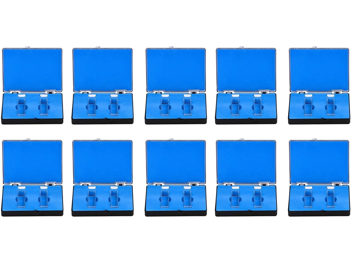 Pacote Com 20 Cubetas De Quartzo Para Espectrofotômetro