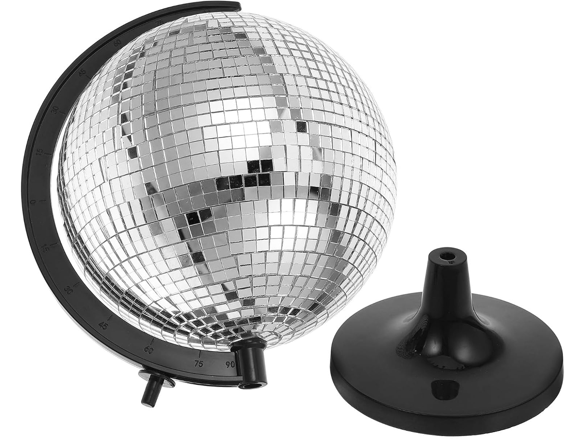 Globo Discoteca Decorativo Vidro Compacto Giratório Design Criativo Decoração Escritórios Residências GOKOCO