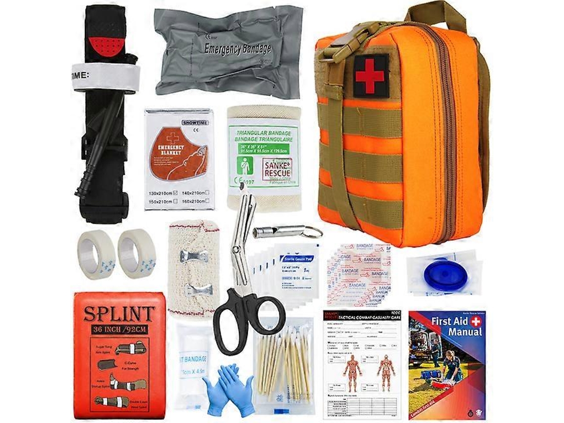 Kit De Primeiros Socorros Para Emergências Médicas, Kit De Sobrevivência Para Atividades Ao Ar Livre, Torniquete Tático Militar, Bandagem Israele
