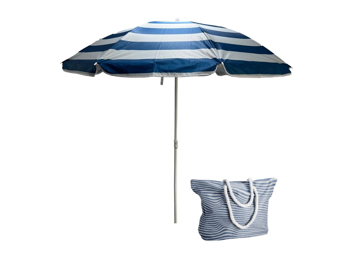 Chapéu De Sol 160cm + Oferta Saco De Praia