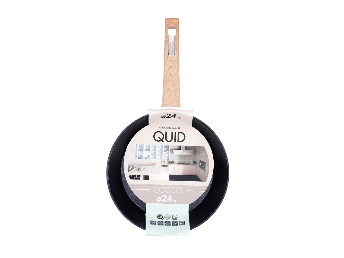 Frigideira Antiaderente Quid Cocco Alumínio Forjado 24 Cm