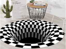 Lurelia Tapete Xadrez 3d Veludo Cristal Decorativo