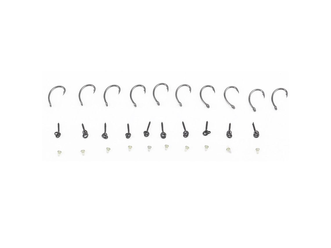 30pcs Parafusos para Isca Ronnie Rig Pesca de Carpa
