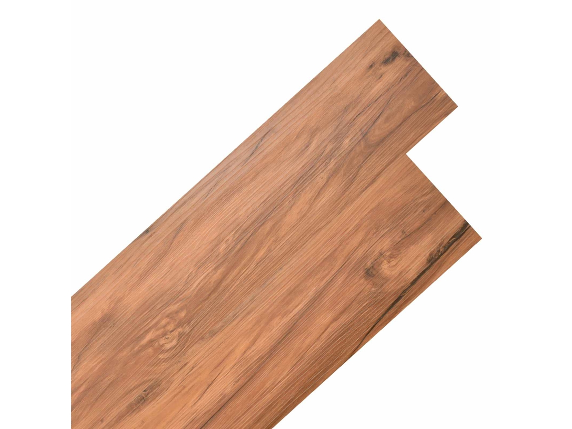 Vidaxl Pranchas De Piso Pvc Autoadesivas 30,5 X 61 Cm 28 Pcs Pvc