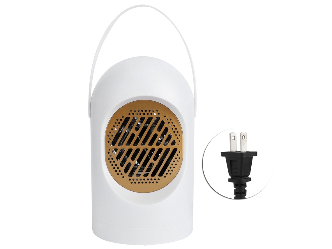 Laxiscreed Aquecedor Doméstico Portátil Branco Com Funcionamento Instantâneo E Desligamento Inteligente
